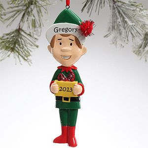 Dad Character Personalized Christmas Ornaments