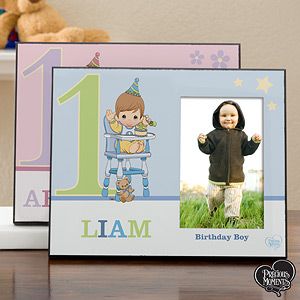 Personalized Precious Moments Babys First Birthday Picture Frame