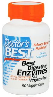 Doctors Best   Best Digestive Enzymes All Vegetarian   90 Vegetarian Capsules