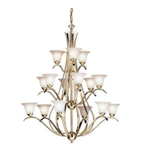 Dover 15 Light Chandeliers in Polished Brass 2523PB