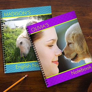 Personalized Photo Notebooks