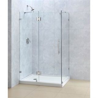 Bath Authority DreamLine QuatraLux Frameless Hinged Shower Enclosure (32 1/4 by