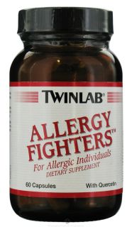 Twinlab   Allergy Fighters with Quercetin   60 Capsules