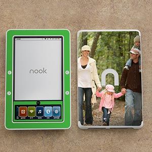 Personalized Photo Skins   Nook eBook Reader (Black and White)