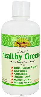 Dynamic Health   Healthy Greens Liquid   32 oz.