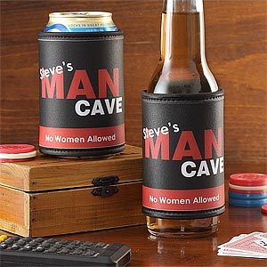Personalized Drink Huggies   Man Cave