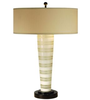 Prestige 2 Light Table Lamps in Ebony Lacquer TT7720
