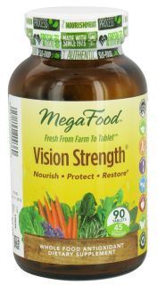 MegaFood   Vision Strength   90 Tablets