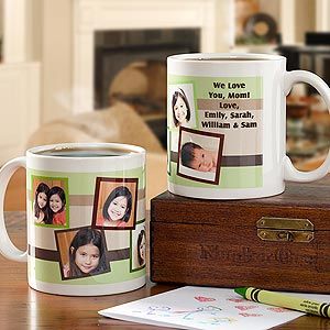 Personalized Photo Collage Coffee Mugs   Any Message