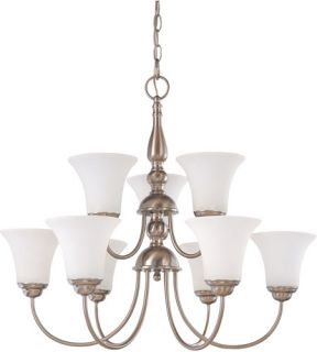 Dupont 9 Light Chandeliers in Brushed Nickel 60/1903