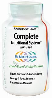 Rainbow Light   Complete Nutritional System Iron Free   90 Tablets