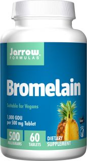 Jarrow Formulas   Bromelain 1000 500 mg.   60 Tablets