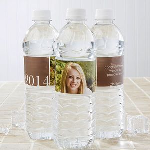 Personalized Water Bottle Labels   Proud Graduate
