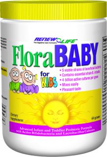 ReNew Life   FloraBABY Advanced Infant & Toddler Probiotic   60 Grams