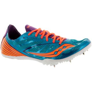 Saucony Endorphin MD4 Spike Saucony Womens Running Shoes Blue/Purple/Orange