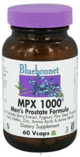 Bluebonnet Nutrition   MPX 1000 Mens Prostate Formula   60 Vegetarian Capsules
