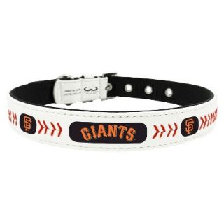 San Francisco Giants Classic Leather Medium Baseball Collar