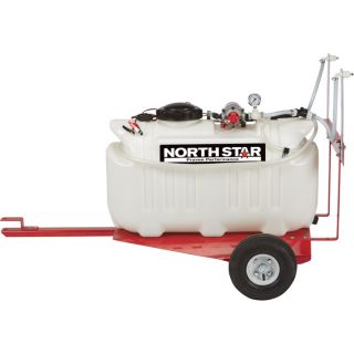 NorthStar Towable Boom Broadcast and Spot Sprayer   26 Gallon, 2.2 GPM, 12 Volt
