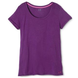 C9 by Champion Womens Scoop Neck Power Workout Tee   Pink XL