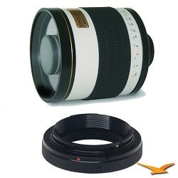 Rokinon 800mm F8.0 Mirror Lens for Olympus / Panasonic (White Body)   800M
