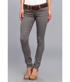 dollhouse Belted Color Skinny Jean in Charcoal Womens Jeans (Gray)