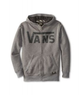 Vans Kids Vans Classic Zip Hoodie Boys Sweatshirt (Gray)