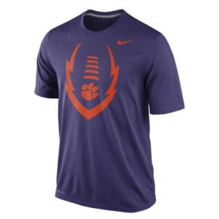 Nike College Icon Legend (Clemson) Mens Training Shirt   Purple