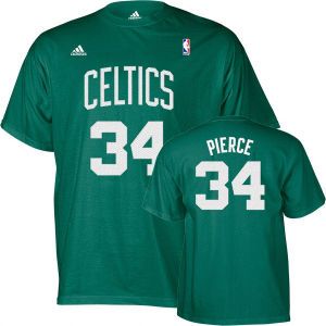 Boston Celtics Paul Pierce adidas NBA Player T Shirt