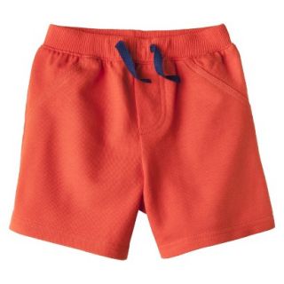 Circo Newborn Boys Knit Short   Tangy Orange 3 6 M