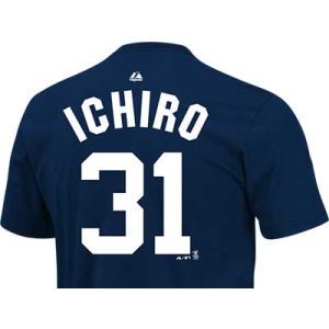 New York Yankees Ichiro Suzuki Majestic MLB Youth Player Tee