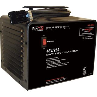 DSR Industrial Series Battery Charger   48 Volt, 25 Amp, Model INC 4825