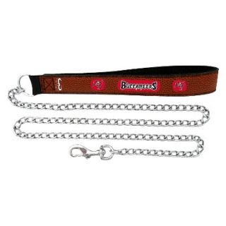 Tampa Bay Buccaneers Football Leather 3.5mm Chain Leash   L