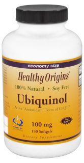 Healthy Origins   Ubiquinol Kaneka QH 100 mg.   150 Softgels