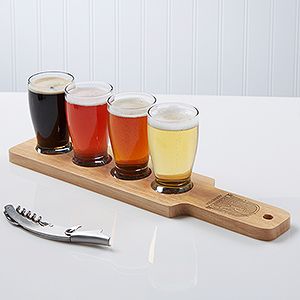 Personalized Beer Flight Set   Alehouse