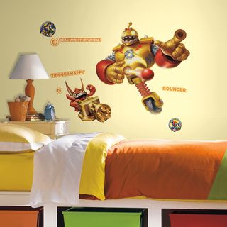 Skylanders Giants Bouncer And Trigger Happy Peel And Stick Giant Wall Decals