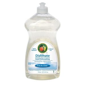 Earth Friendly Products 25 oz. Squeeze Bottle Ultra Dishmate Free and Clear Dishwashing Liquid 97216