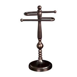 Barclay Products Lohrman Freestanding Towel Holder in Oil Rubbed Bronze IFTH2065 ORB