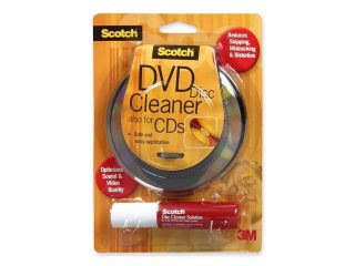 3M                                       CD/DVD Disc Cleaner Wipes & Spray Bottle Solution