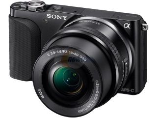 Sony Alpha NEX 3NL/B Mirrorless Digital Camera with 16 50mm Lens (Black)