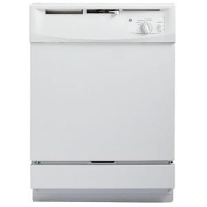GE Front Control Dishwasher in White GSD2100VWW