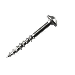 Kreg 1 1/2 in. #8 Coarse Washer Head 305 Stainless Steel Pocket Hole Screws (1,000 Count) SML C150S5 1000