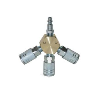 Contractors Choice Industrial 3 Way Hex Manifold Tri Hex I S