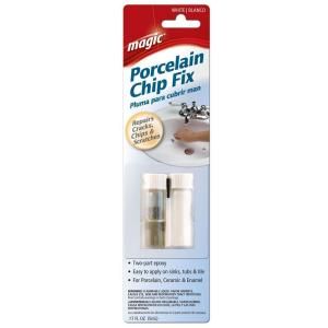 Magic American Porcelain Chip Fix Repair for Tubs and Sinks, White 1871