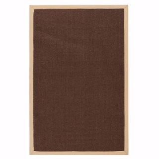 Home Decorators Collection Marblehead Sisal Chocolate and Camel 9 ft. x 12 ft. Area Rug 0291050880