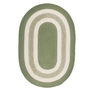 Colonial Mills Jefferson Moss Green 2 ft. x 3 ft. Braided Accent Rug DISCONTINUED J401R024X036