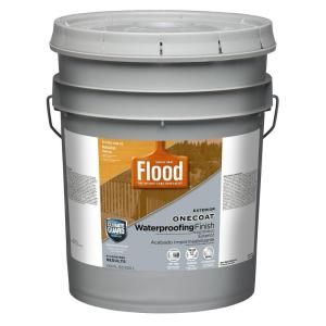 Flood 5 gal. Natural One Coat Protection Translucent Stain FLD300 006 05