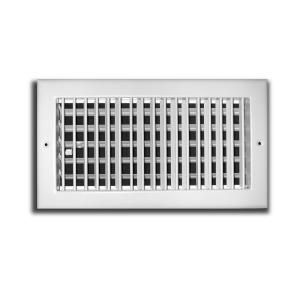 TruAire 16 in. x 6 in. Adjustable 1 Way Wall/Ceiling Register H210VM 16X06