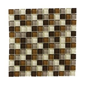 Jeffrey Court Creek Bend 12 in. x 12 in. Glass Wall and Floor Tile 99084