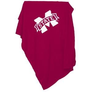 Logo Mississippi State Sweatshirt Blanket 177 74
