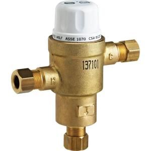 Delta Commercial Thermostatic Mixing Valve in Brass DISCONTINUED R3070 MIXLF